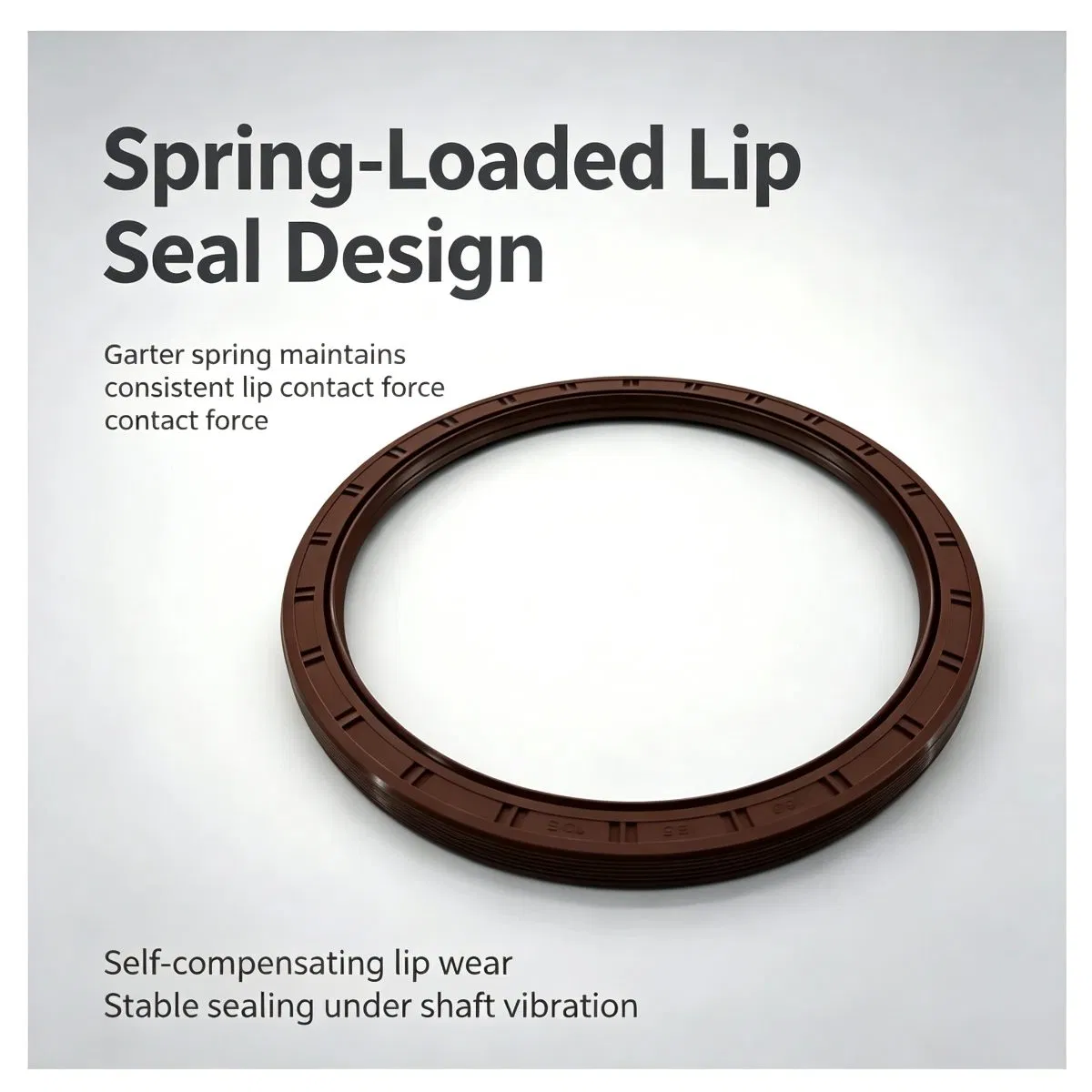 160x185x10.5mm Balance Shaft Oil Seal OEM AZ9114520223 — photo 3