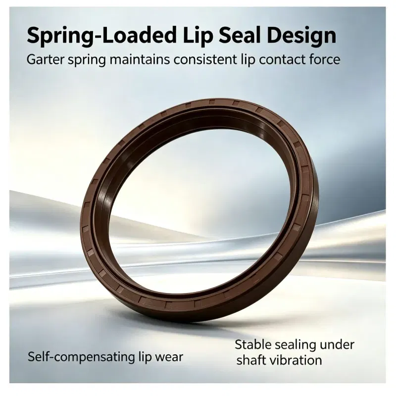 165x186x22mm Truck Wheel Hub Oil Seal | Factory Direct In Stock Brown NBR Heavy Duty Seal — photo 2