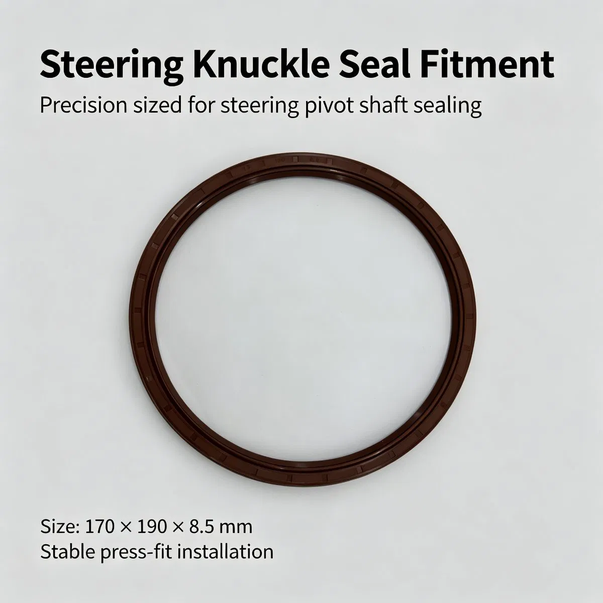 170x190x8.5mm Steering Knuckle Shaft Oil Seal OEM 0059978447 — photo 2