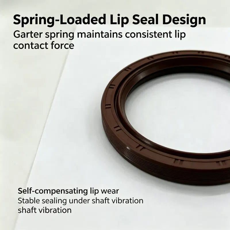 185x208x12mm Oil Seal | Factory Direct Brown NBR Nitrile Rubber Automotive Shaft Seal — photo 3