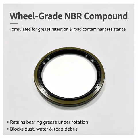 190x220x15mm Rear Wheel Hub Oil Seal OEM WG9112340113 WG9112340114 190-220-15-tb-nbr-wg9112340113 — photo 2