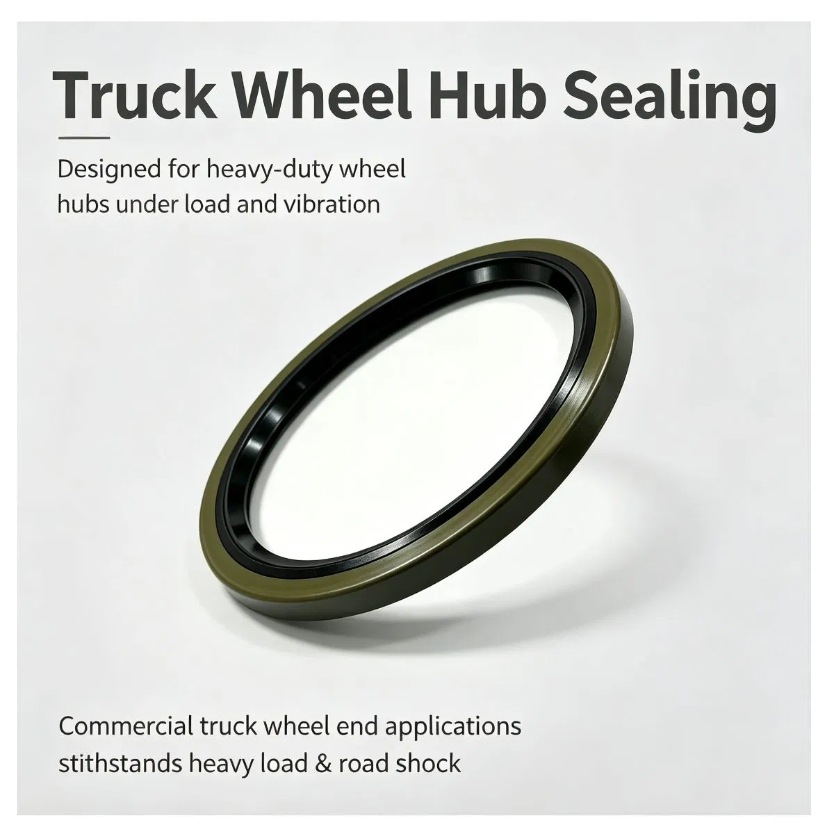 190x220x15mm Rear Wheel Hub Oil Seal OEM WG9112340113 WG9112340114 — photo 4
