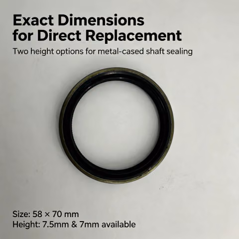 58x70x7.5/7mm TB Type Oil Seal 58-70-7.5-7-tb-nbr-std — photo 2