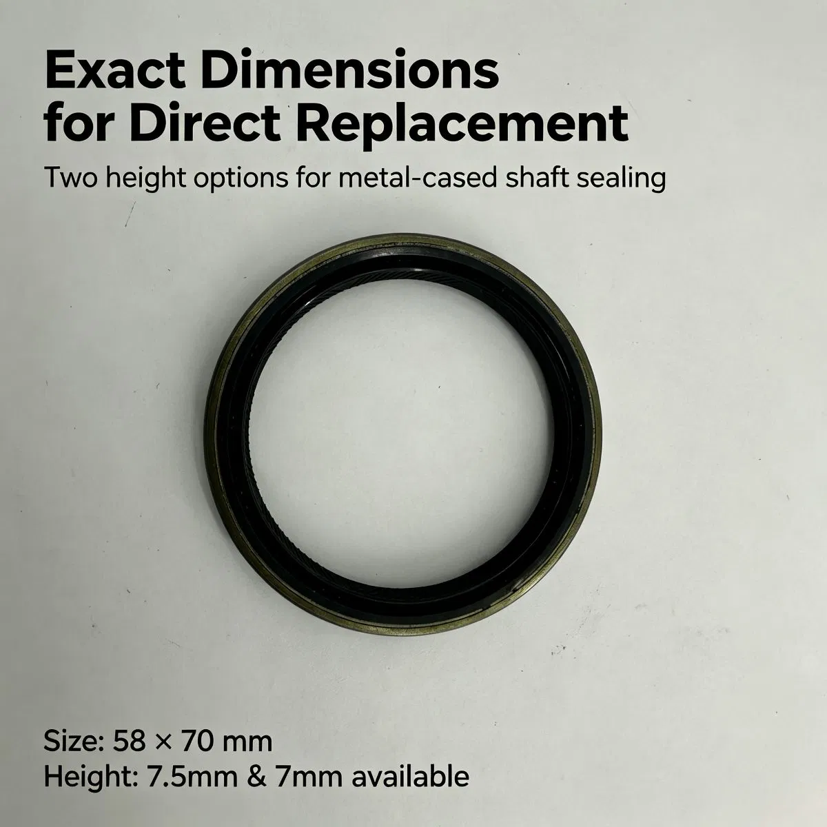 58x70x7.5/7mm TB Type Oil Seal — photo 2