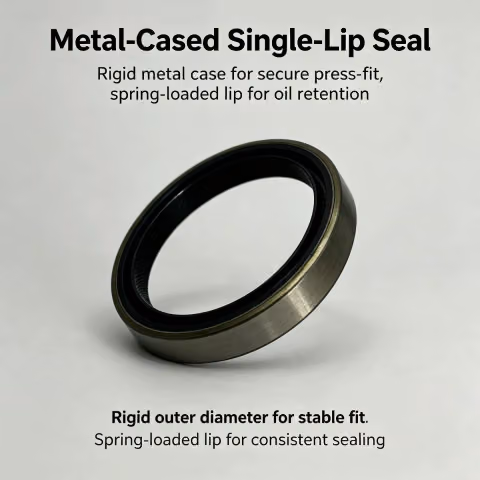 58x70x7.5/7mm TB Type Oil Seal 58-70-7.5-7-tb-nbr-std — photo 4