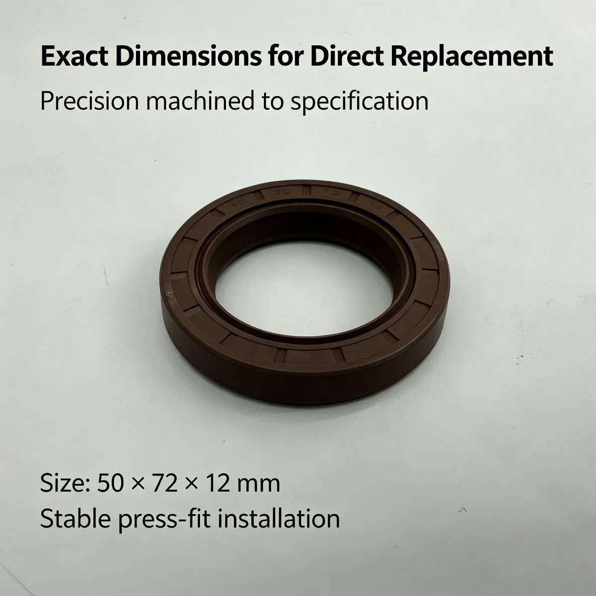 TC 50x72x12 mm Double Lip Oil Seal — photo 4
