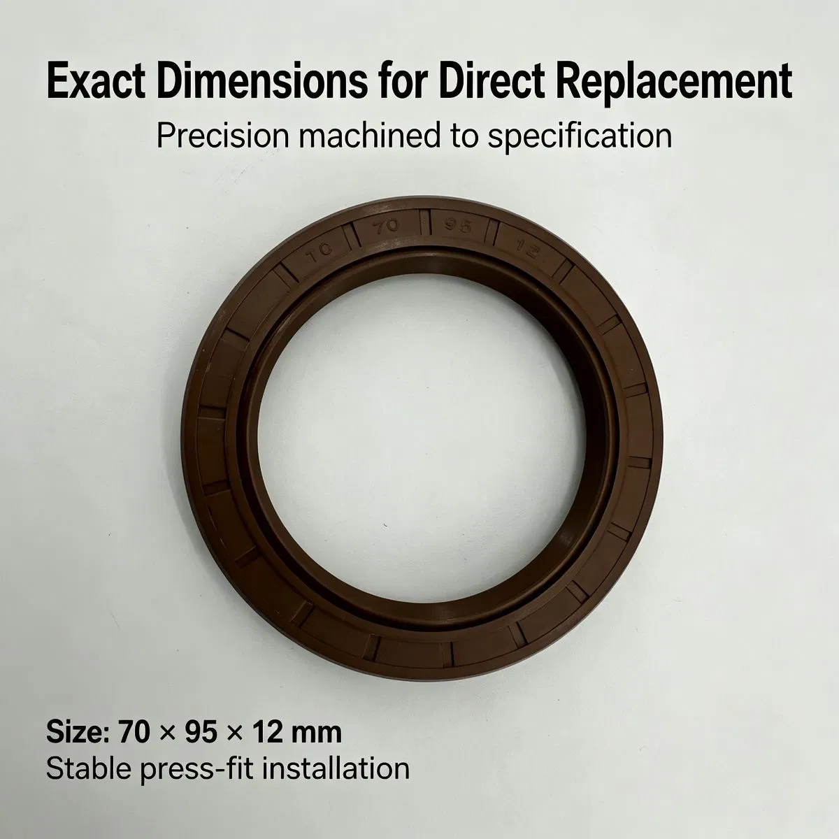 70x95x12mm TC double‑lip Oil Seal For Rotary Shaft Industrial & — photo 3