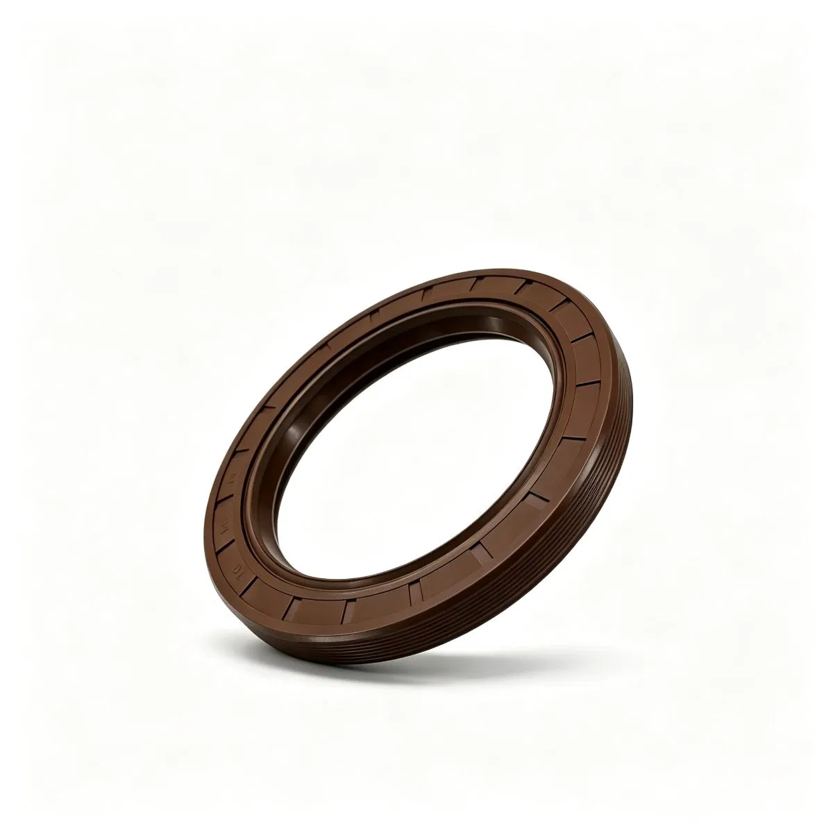 85x115x12mm TG Outer‑Rib Double‑lip Oil Seal Brown NBR Metal‑Cased Automotive Shaft Oil Seal